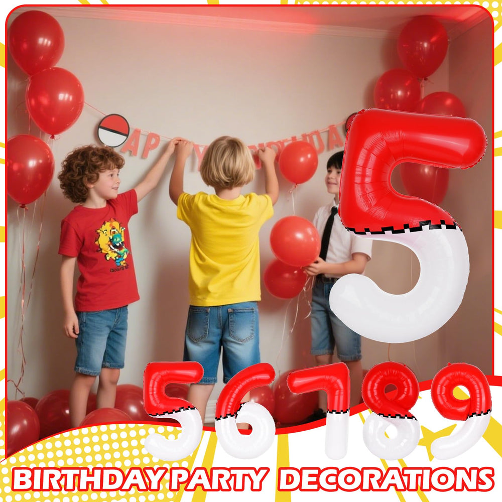 AXBMM cartoon-themed decor balloon adds playful vibe to kids' birthday.