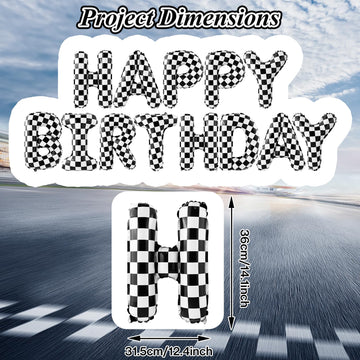 AXBMM checkered backdrop surface adds racing vibes to walls or photo spots.