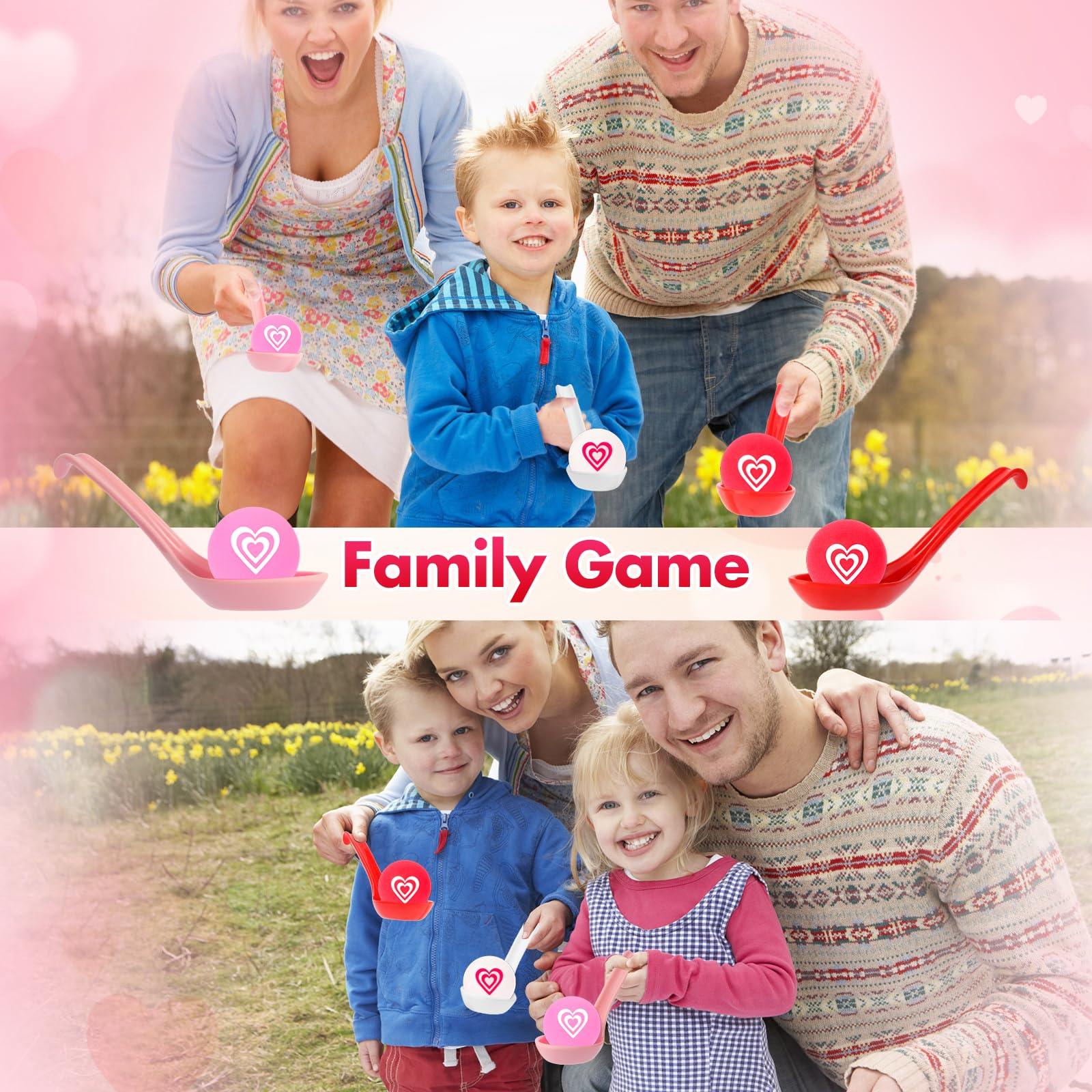 AXBMM multi-purpose Valentine event supplies for parties and classrooms.