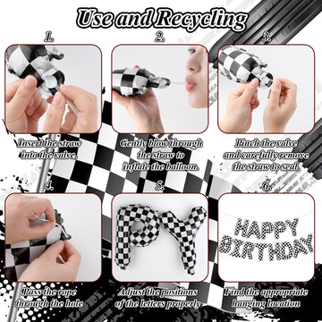 AXBMM Racing Cars balloons feature crisp patterns for vibrant, kid-friendly decor.