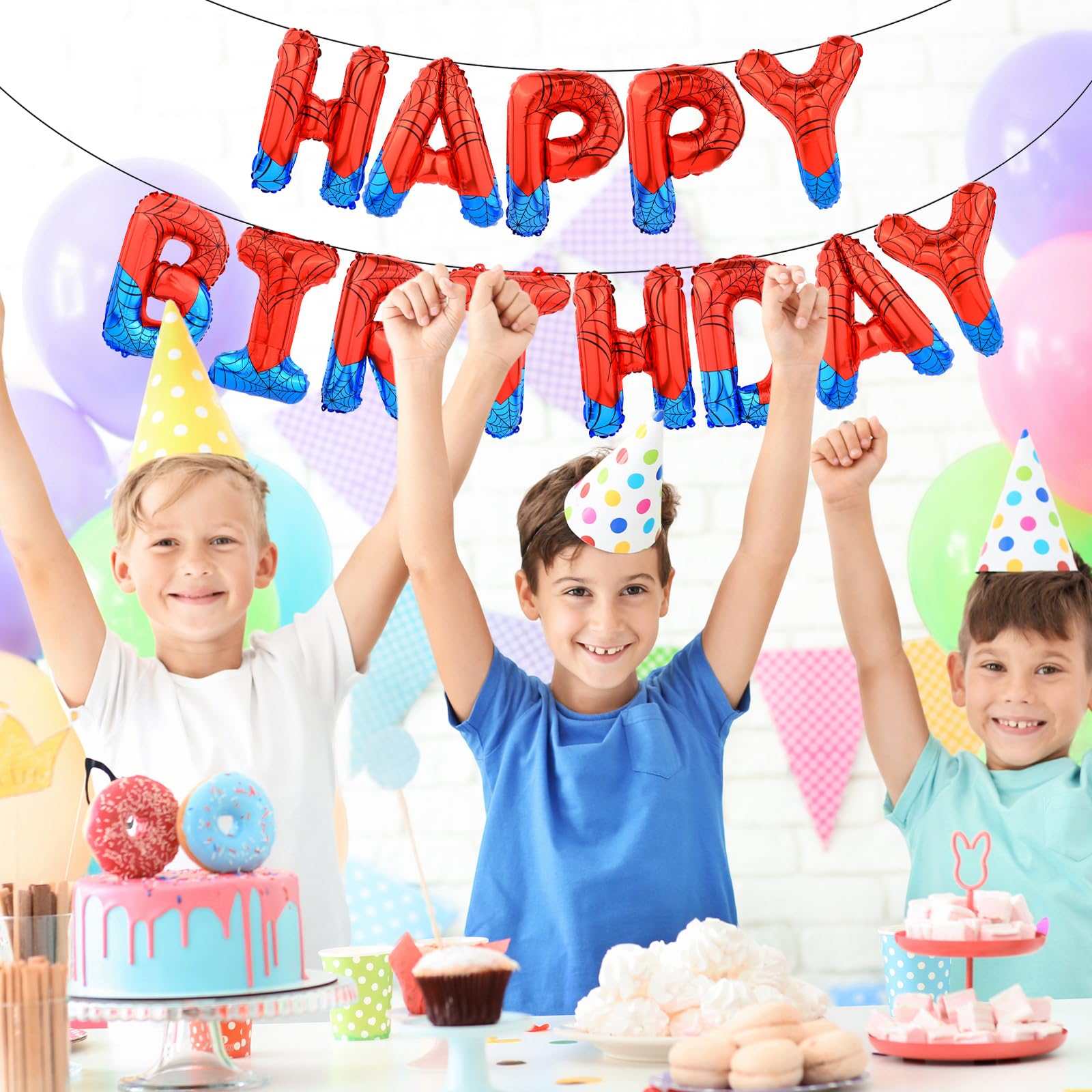 AXBMM spider party decor suits indoor and outdoor celebrations
