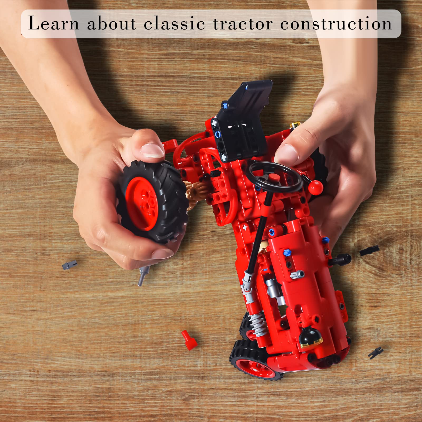 Axinao Toys safe non-toxic materials ensure worry-free fun during construction.