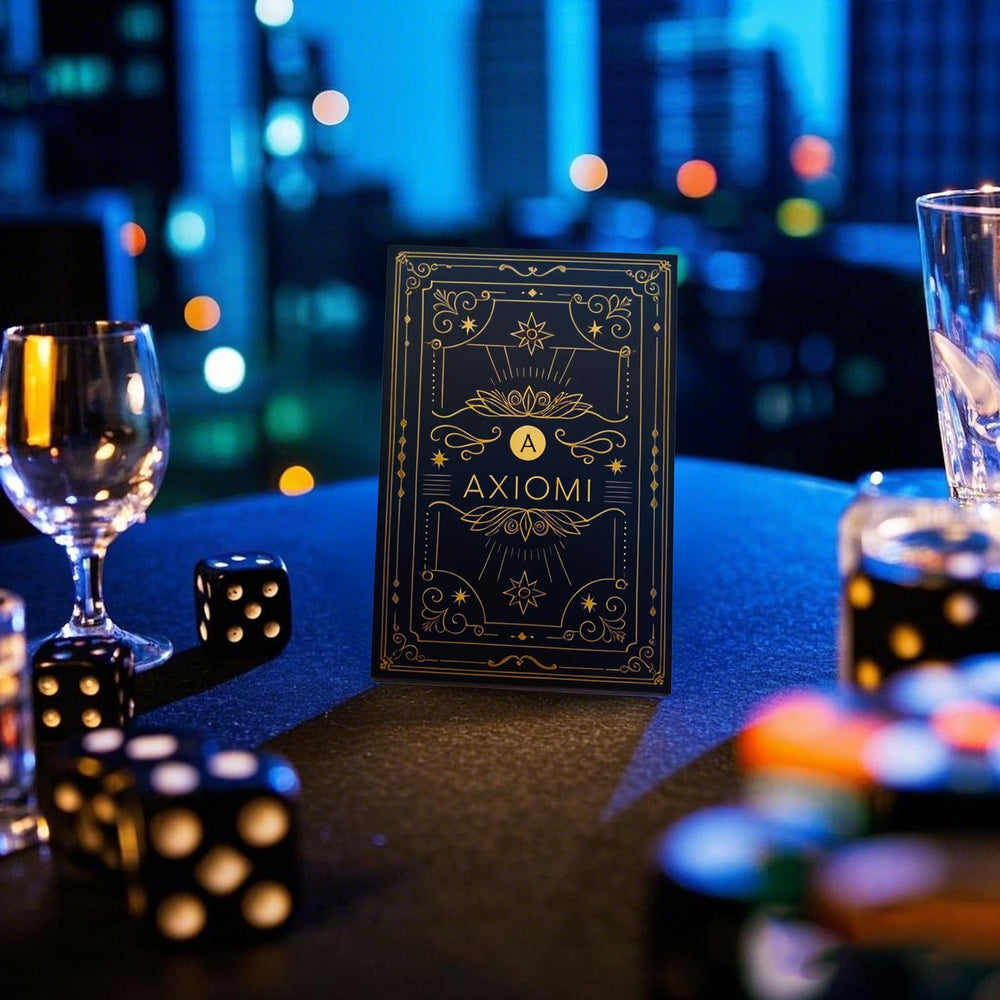 AXIOMI close-up trick cards enable deceptive, engaging performances.