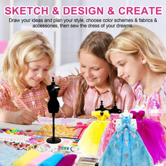 Axirata fashion designer kit color pens encourage vibrant color experiments