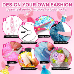 Axirata fashion designer kit sewing tools enable easy sewing projects