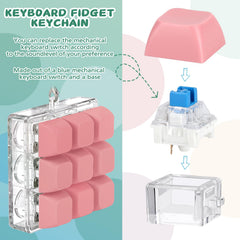 Axlksia Keyboard Compact Pocket Size ideal for on-the-go anxiety relief.