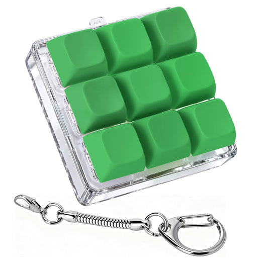 Axlksia keyboard fidget toy with pressed keys for desk stress relief at work