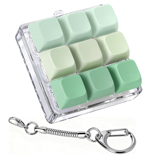 Axlksia keyboard fidget press visual, portable stress relief during work.