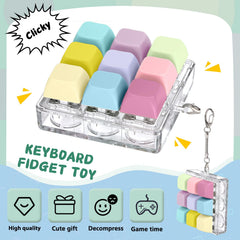 Axlksia silicone and ABS fidget toy; durable and safe for daily use