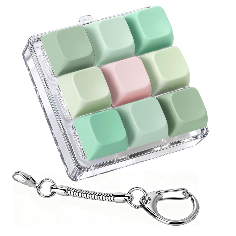 Axlksia keyboard fidget toy handheld, a portable stress-relief companion for busy days.