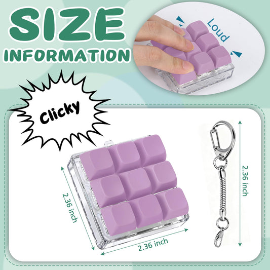Axlksia Style J pressed key demonstrating tactile click for focus aid