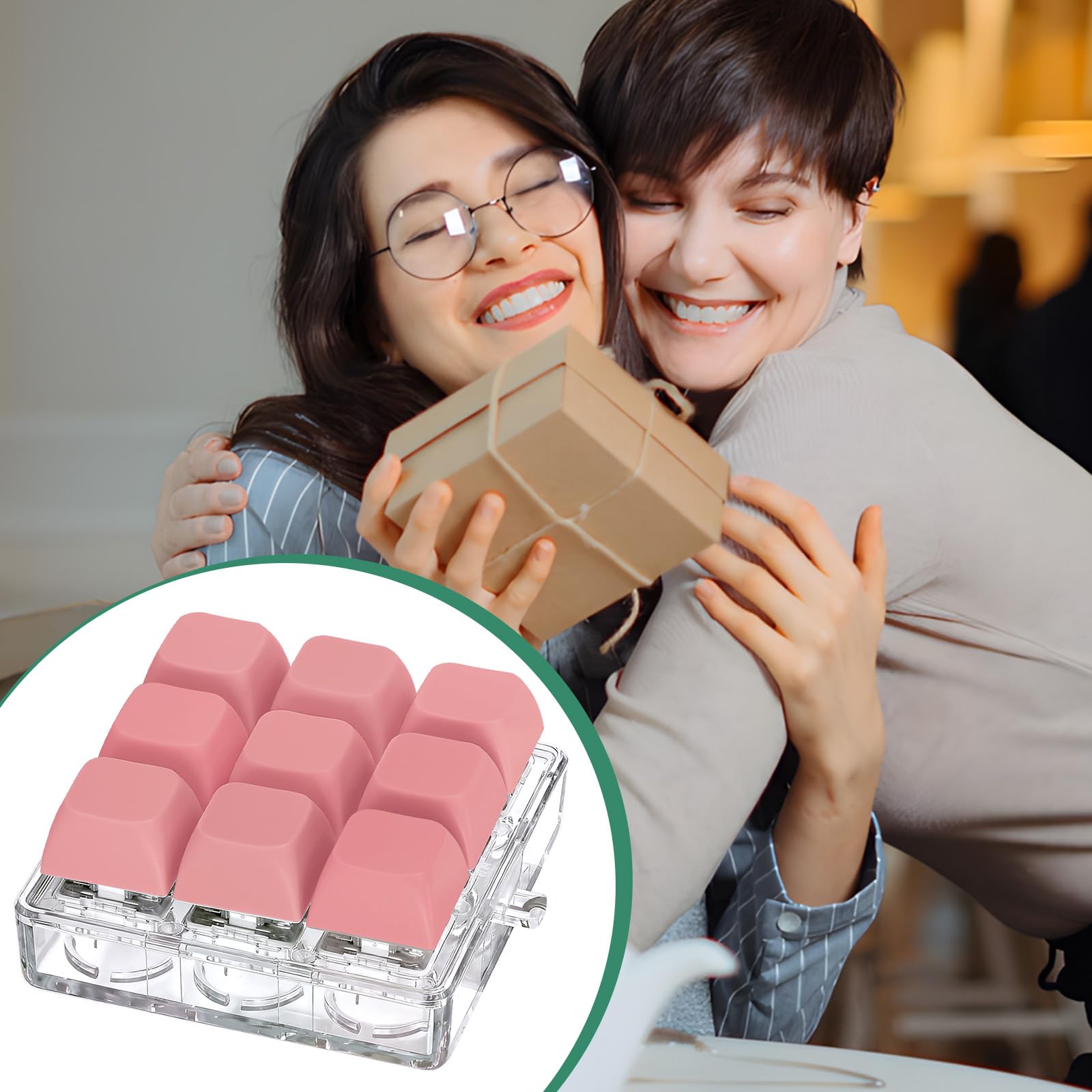 Axlksia Keyboard Style N display suitable for gifting at events.