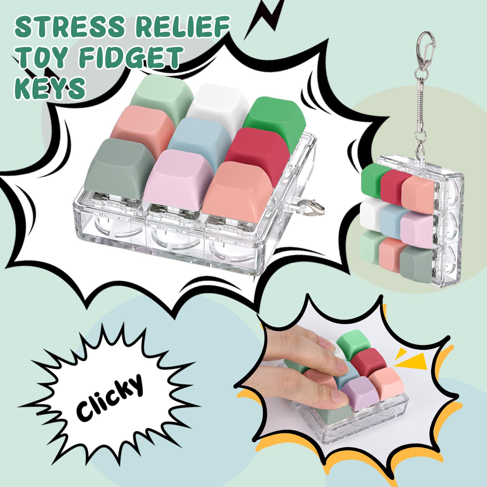 Axlksia office-decoration fidget on a desk adds playful appeal