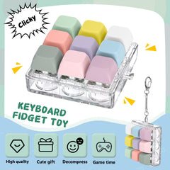 Axlksia portable stress relief keychain in a compact design for on the go focus