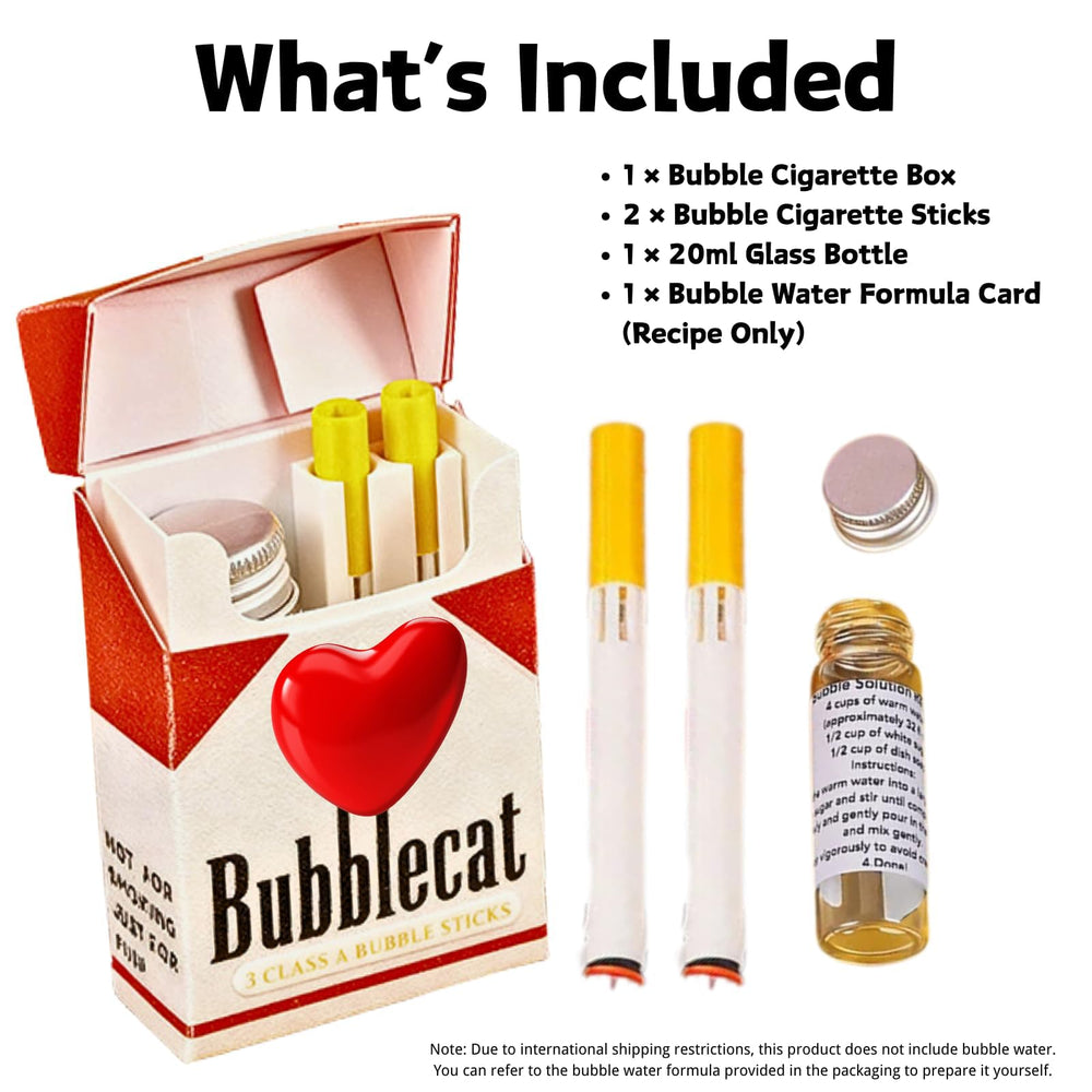 Axonkit Bubble Cigarette UV Decals brighten colors during play sessions.