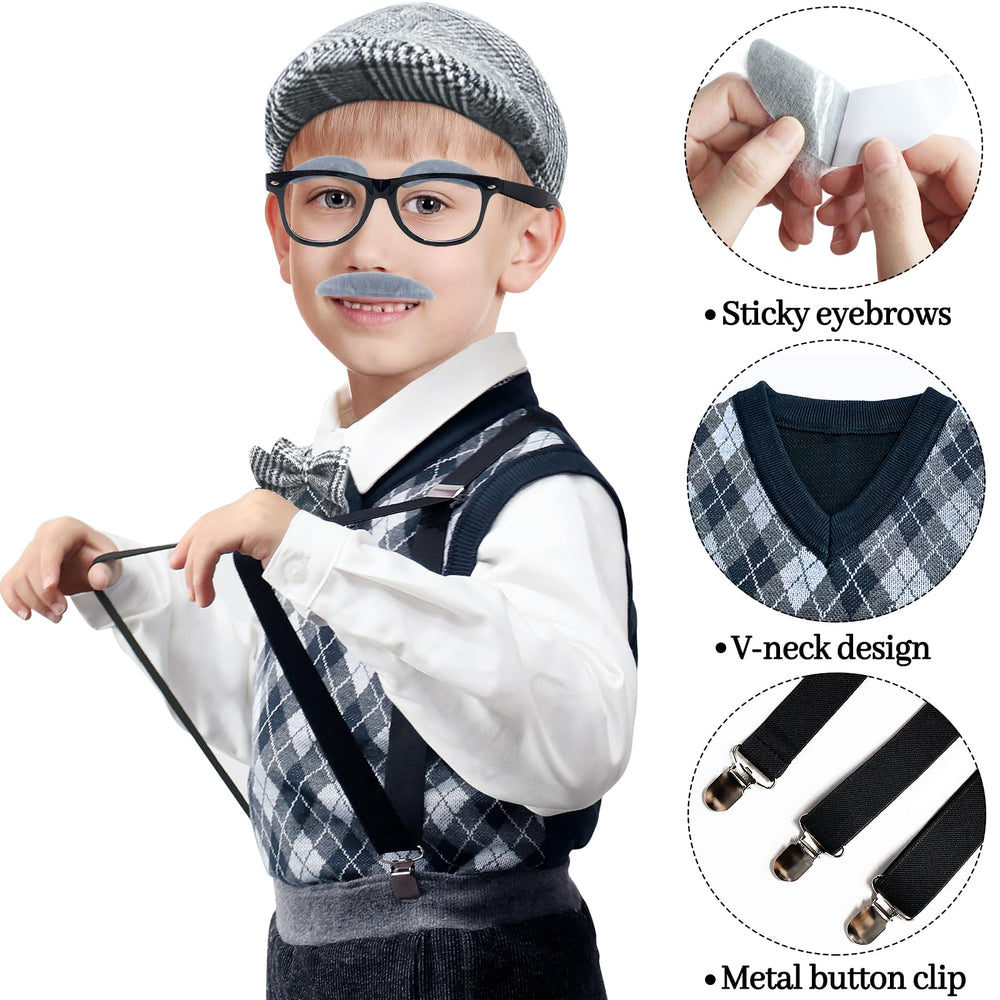 Axwcon presbyopia glasses simulate character while staying lightweight