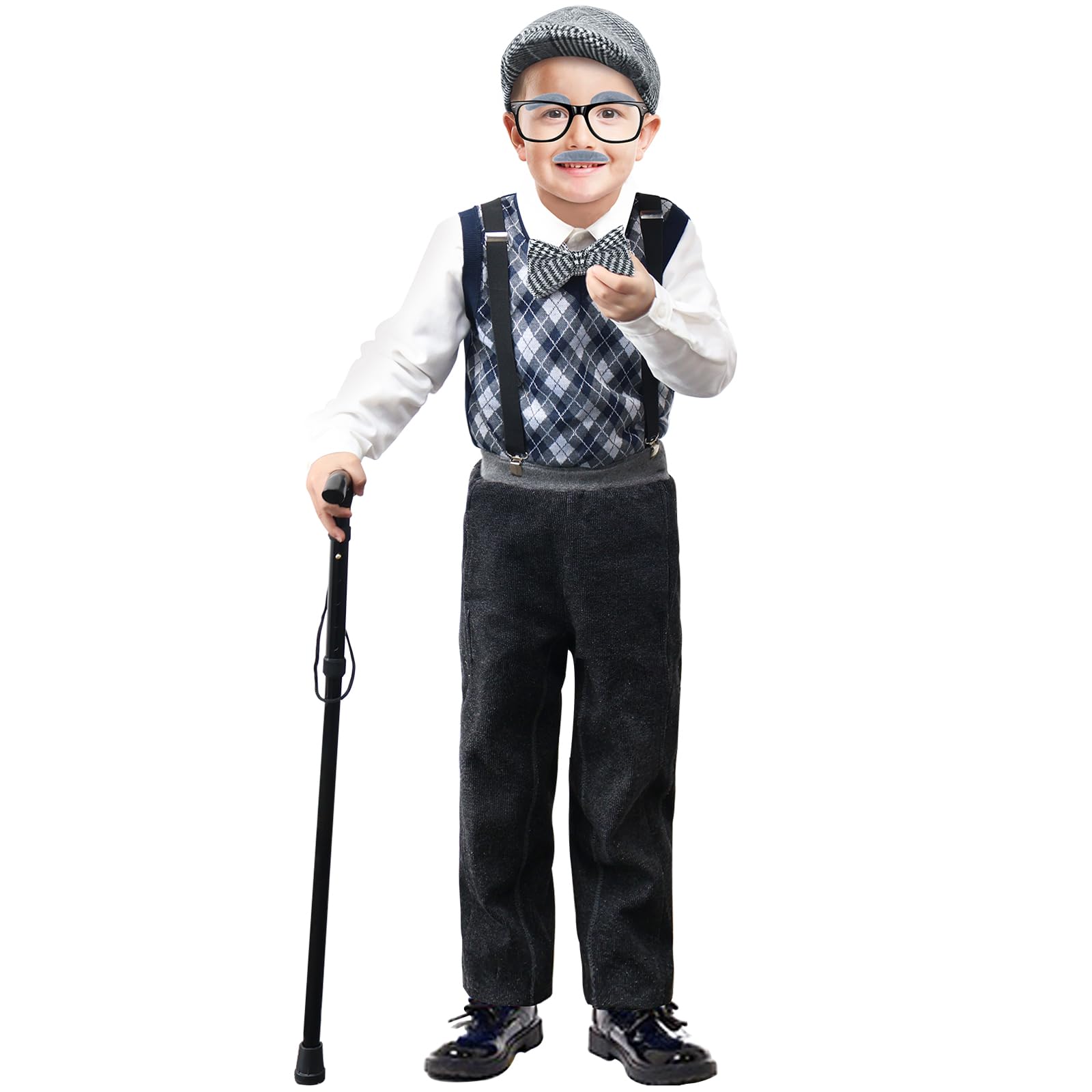 Axwcon old man vest enhances vintage silhouette and comfortable movement