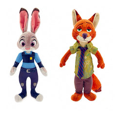 AYGITAL Judy Hopps plush close-up with soft, skin-friendly fabric for cuddling.