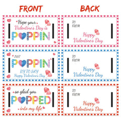 AYGXU valentines goody bags filler arranged for party favors and school celebrations.