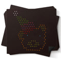 Ayidawedo animal templates cover for Lite Brite inspires creative light play and colorful designs.