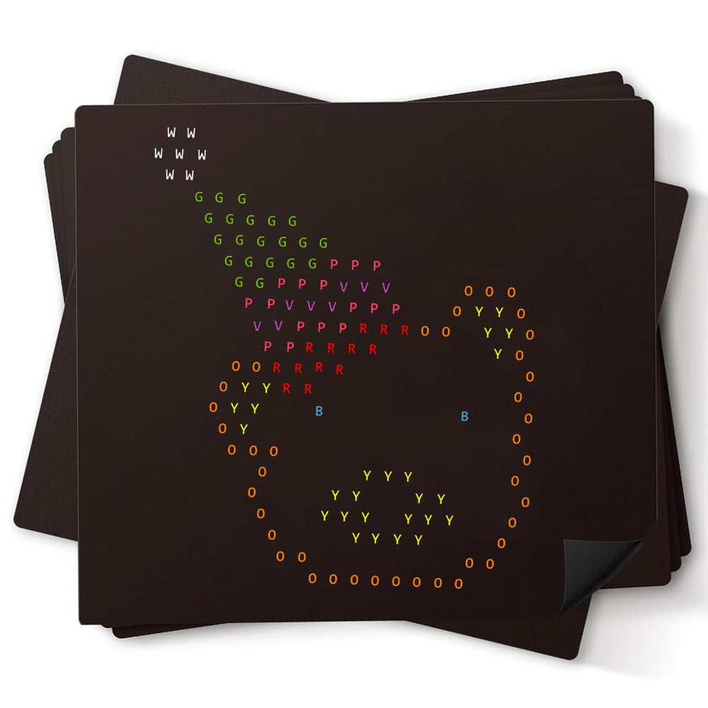 Ayidawedo animal templates cover for Lite Brite inspires creative light play and colorful designs.