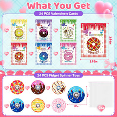 AyiOwmpa colorful donut spinner palette appeals to kids.