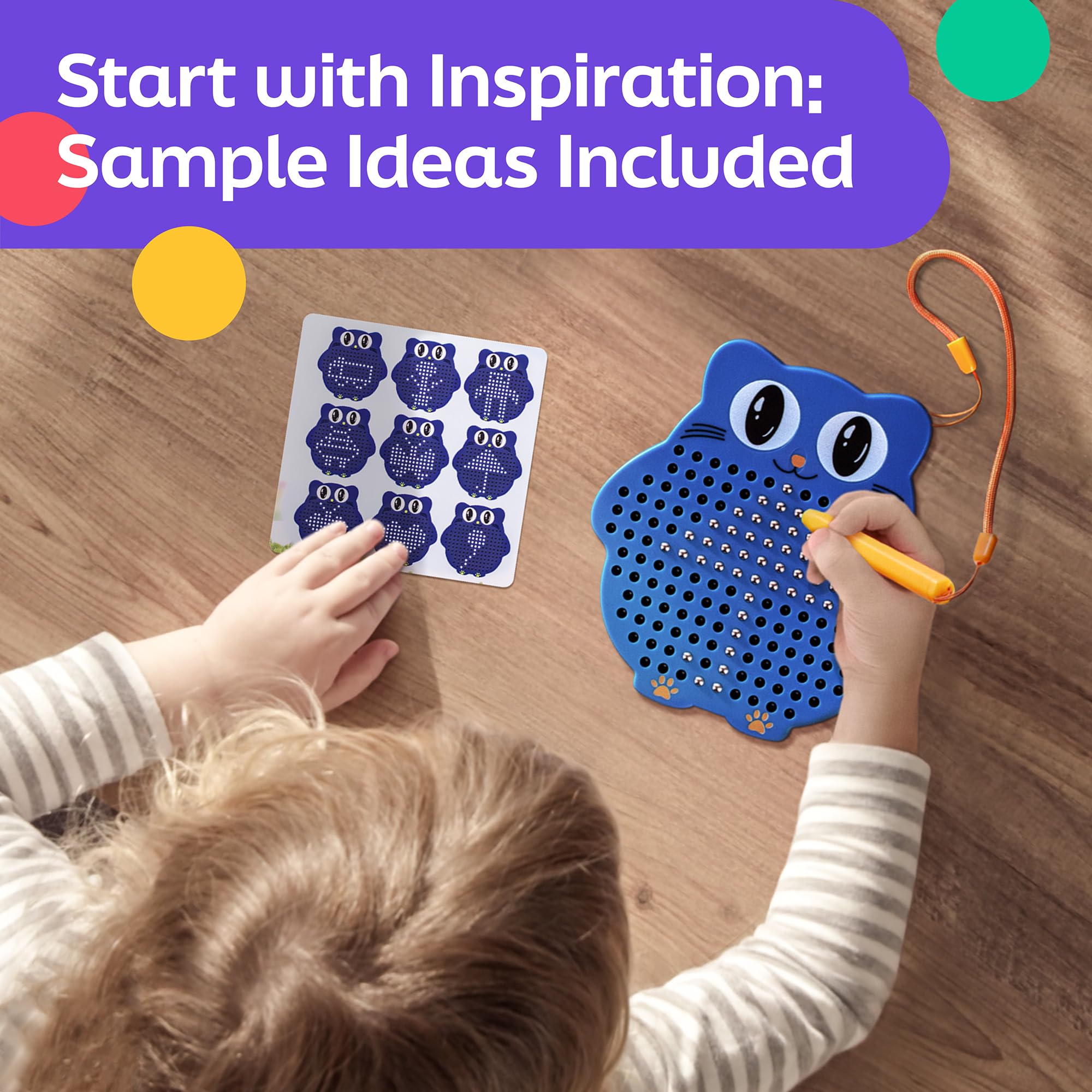 AYNAT FUN beads and magnets encourage creative play for kids.