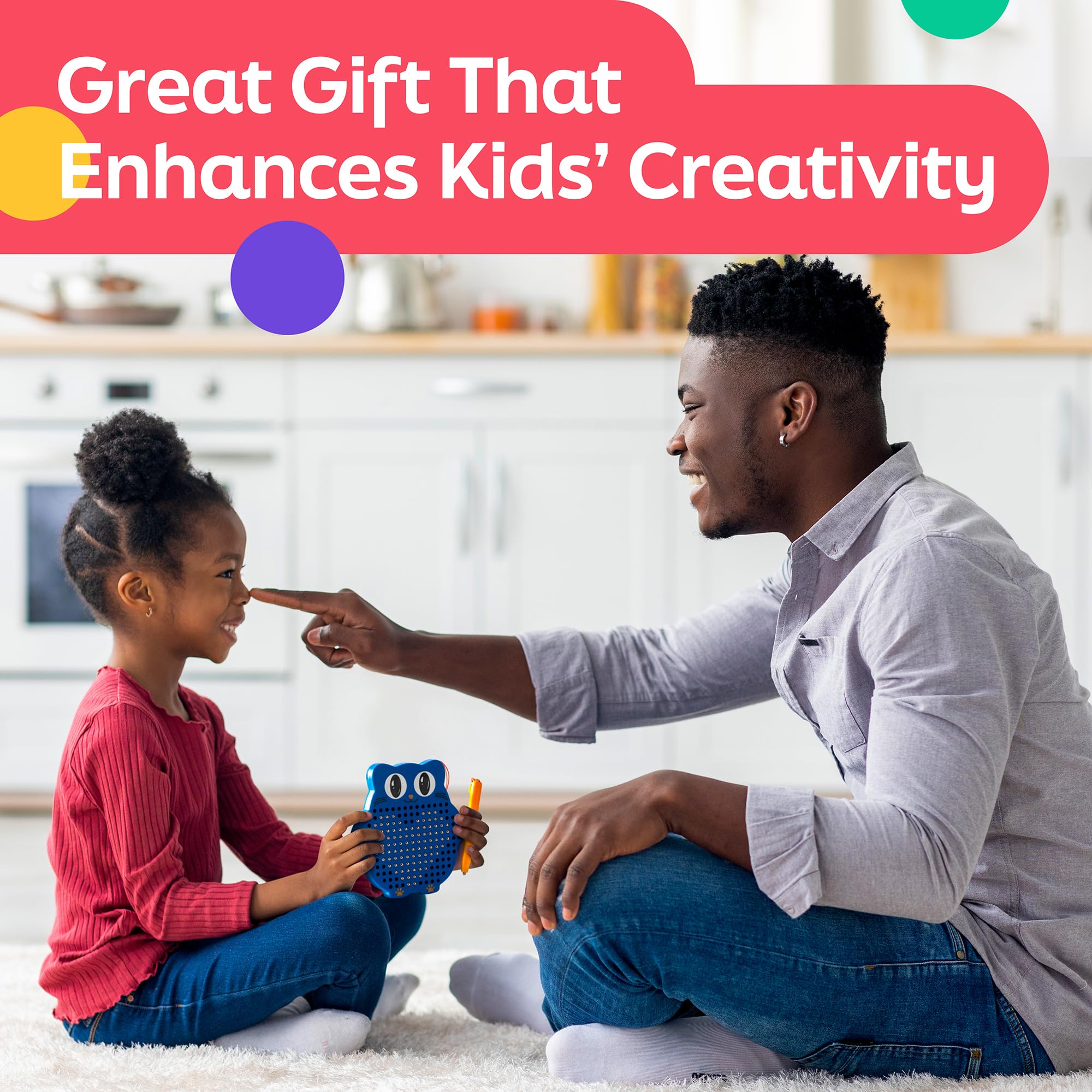 AYNAT FUN learning-through-play magnetic board boosts sensory exploration.