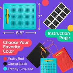 AYNAT FUN beads move with tactile, visual exploration.