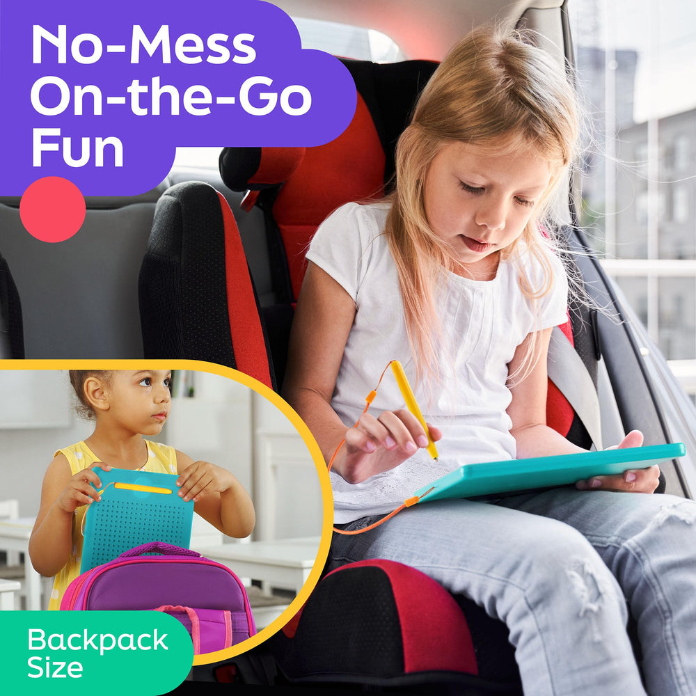 AYNAT FUN travel-friendly board fits easily in a bag.
