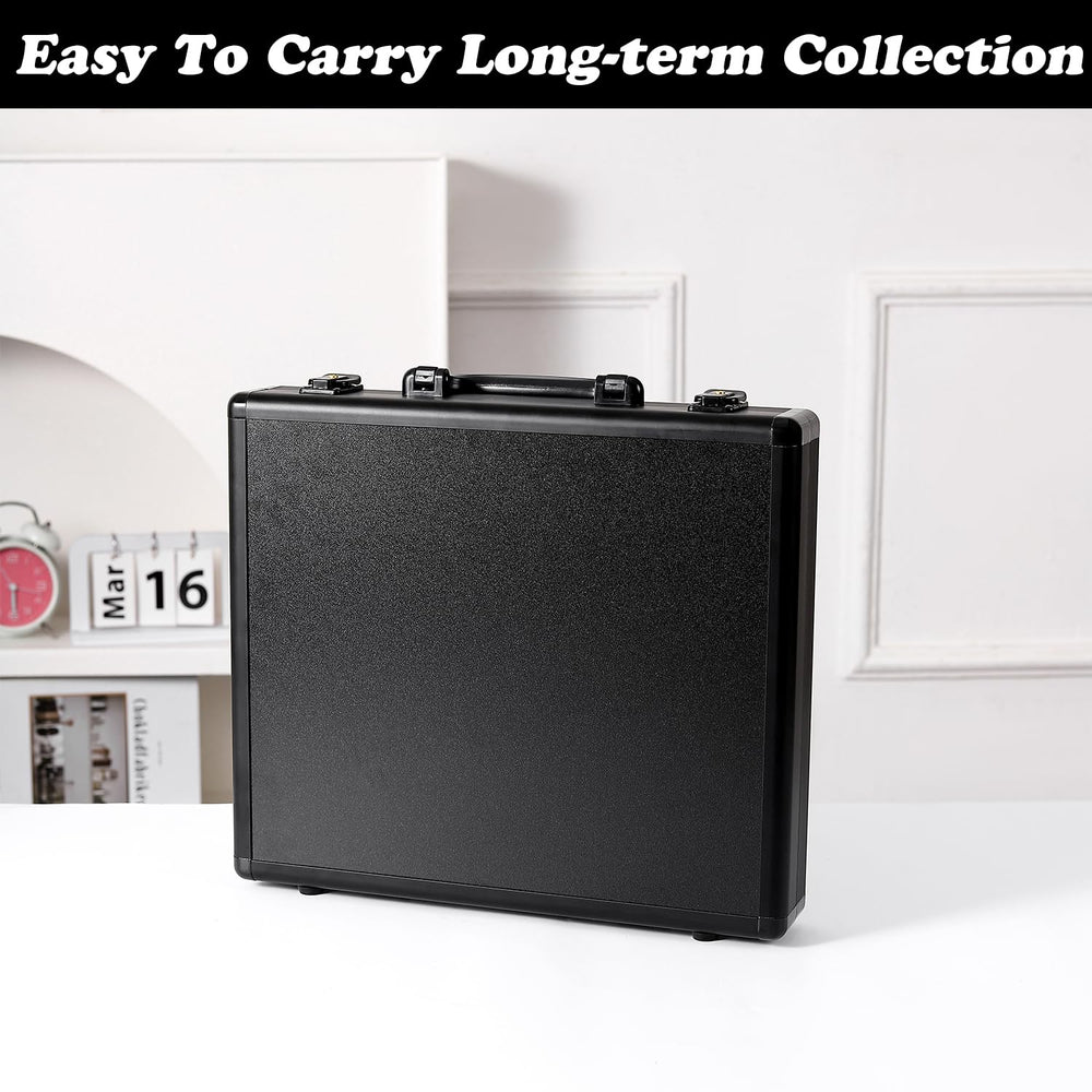 Azamou toploader binder versatile storage for trading and board game cards.