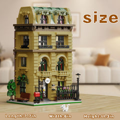 AZBHDTYS Nanny Building House Set study area adds character for pretend work.