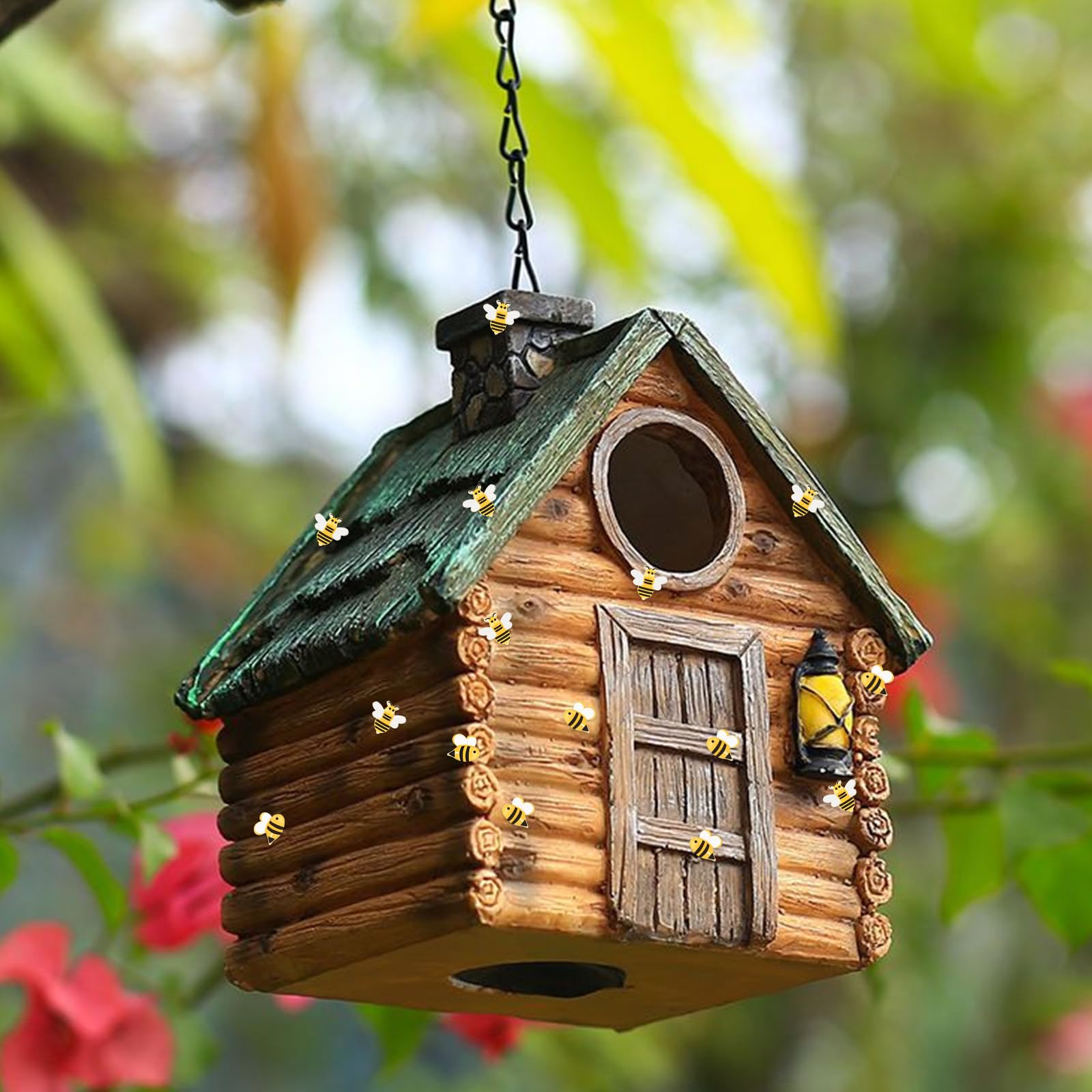 Azefnuhk resin bee embellishment suitable for gift wrapping and card decorations.