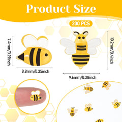 Azefnuhk side bee resin embellishment provides subtle dimension for micro landscapes.