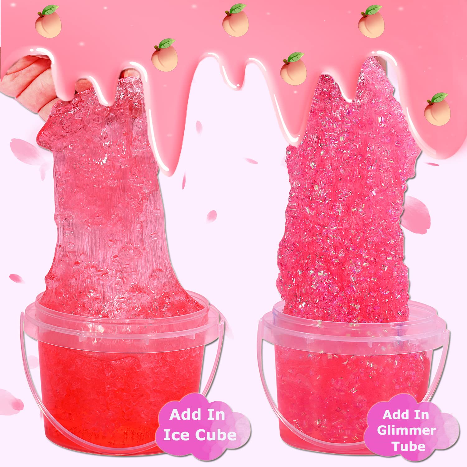 Azeperoy slime can soften in a warm water bath to restore texture