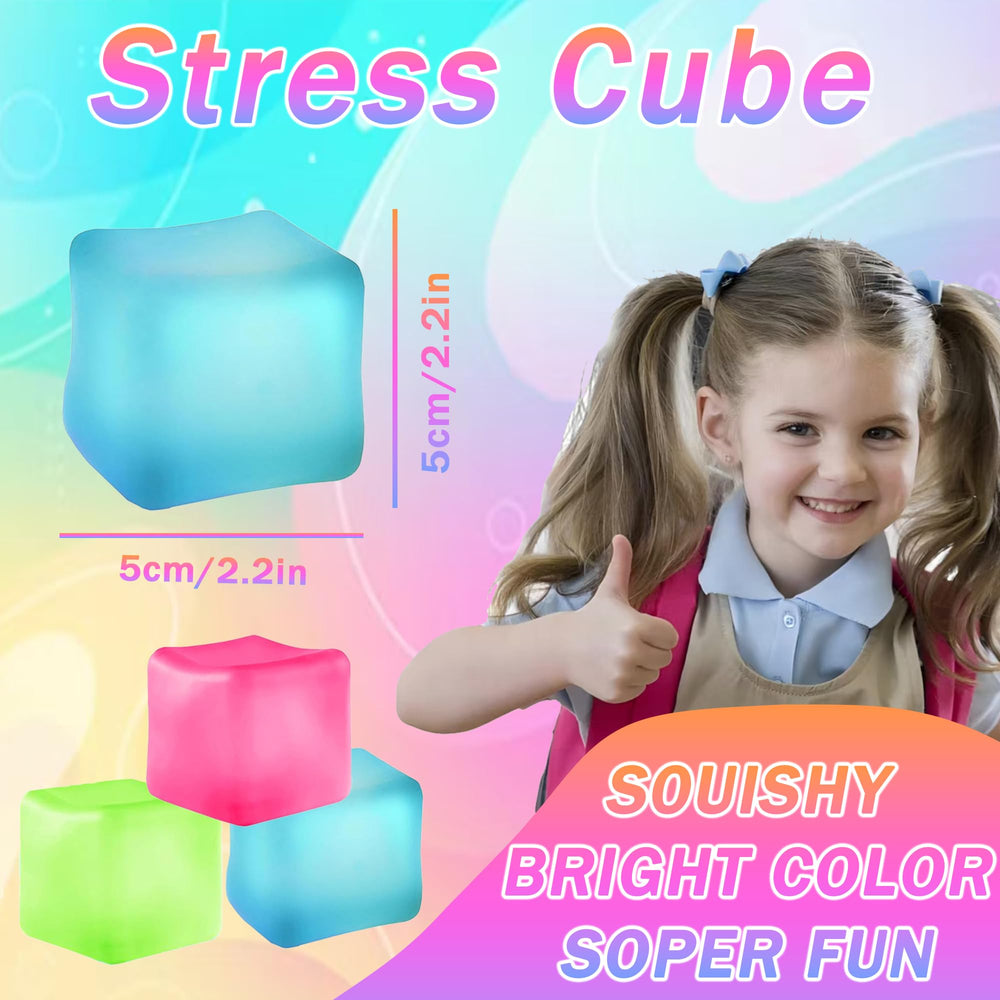 Azurphoric stress cubes green close-up: helps improve grip and calm during tasks.