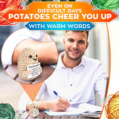 AZZORI soft potato plush brightening workspace.