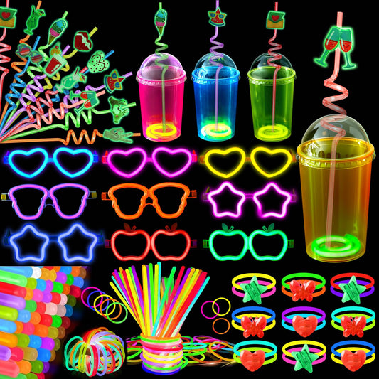 B Bascolor glow light-up cups illuminate gatherings for vivid nighttime celebrations.