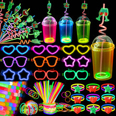 B Bascolor glow light-up cups illuminate gatherings for vivid nighttime celebrations.