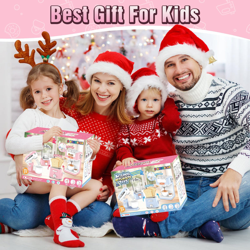 B Bascolor pretend kitchen set makes a thoughtful gift idea for birthdays or holidays.