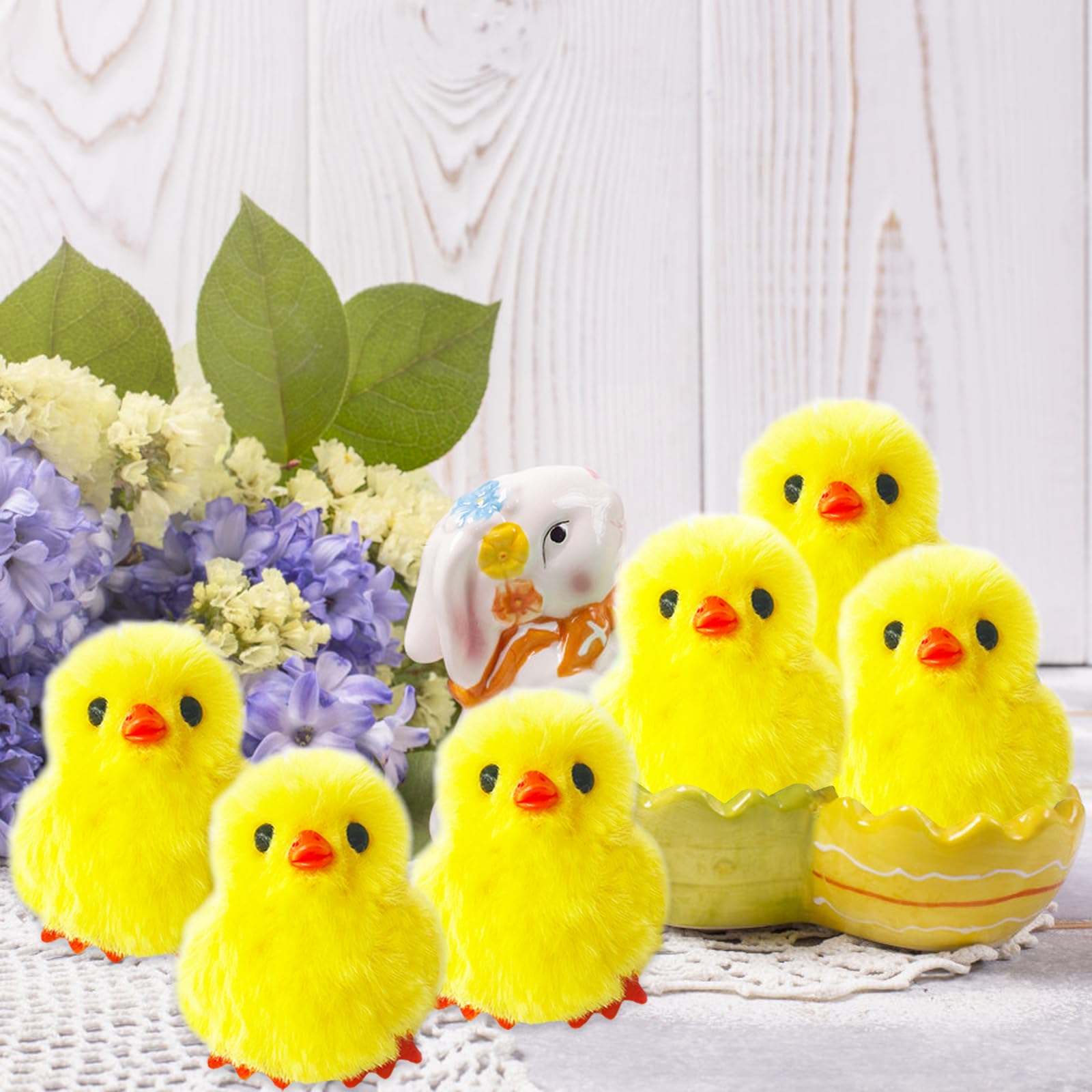 Baaxxango cozy plush chick for photo props and DIY projects.