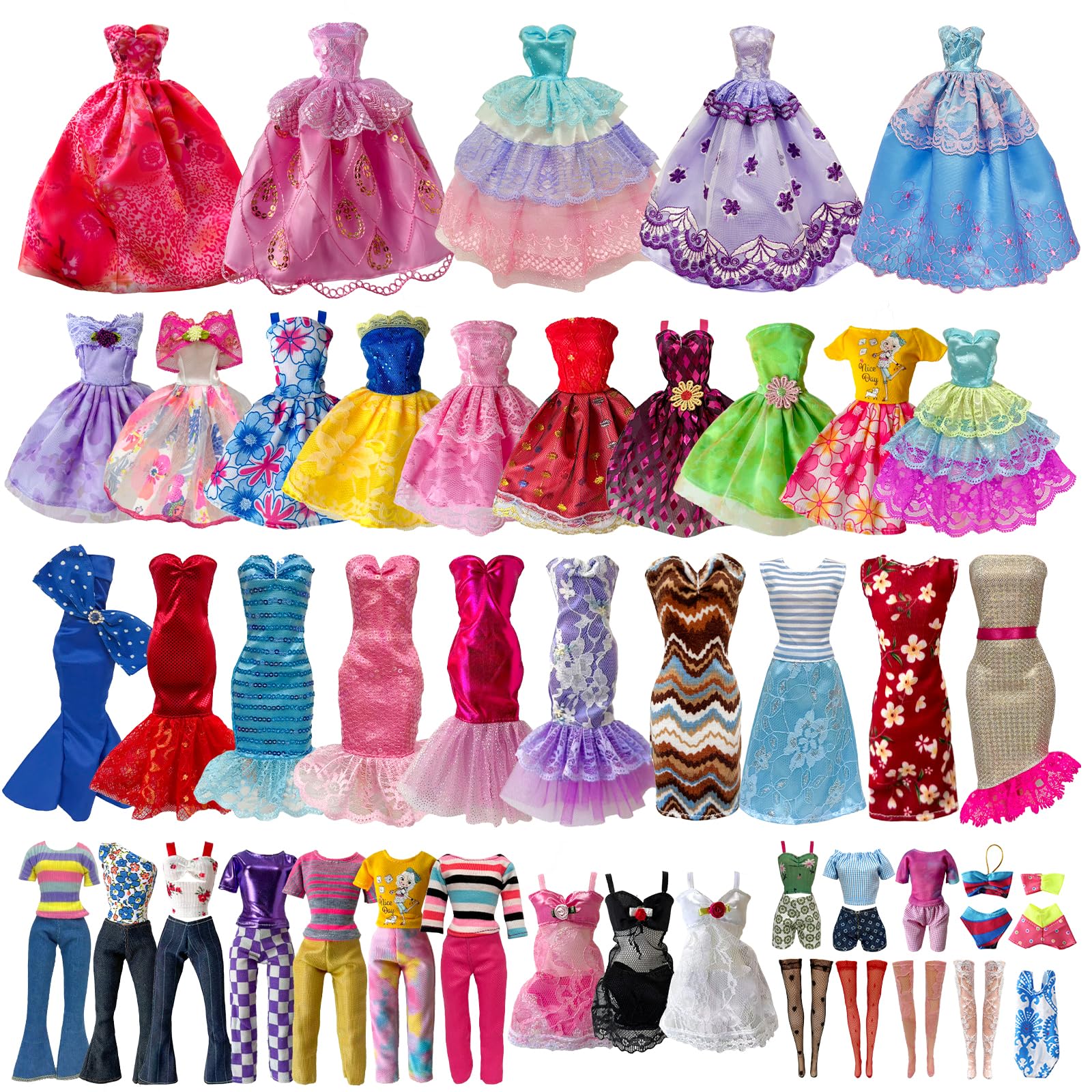 Babeilei 11.5-inch doll random dresses for versatile dress-up play.