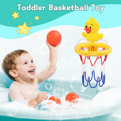 Babelshar bath toy setup on tiles, windows, or doors for versatile play.