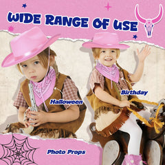 Babelshar hat and bandana on child showcase playful western vibe.