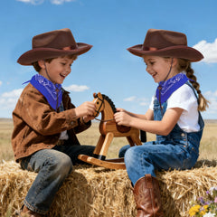 Babelshar kid wearing cowboy hat showcasing a cute Western look