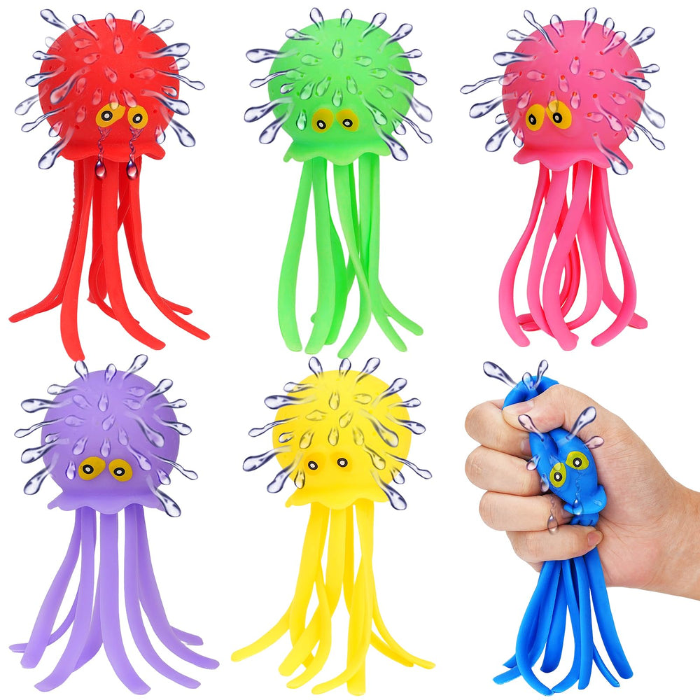 Babelshar octopus water ball pack enhances bath time splash play