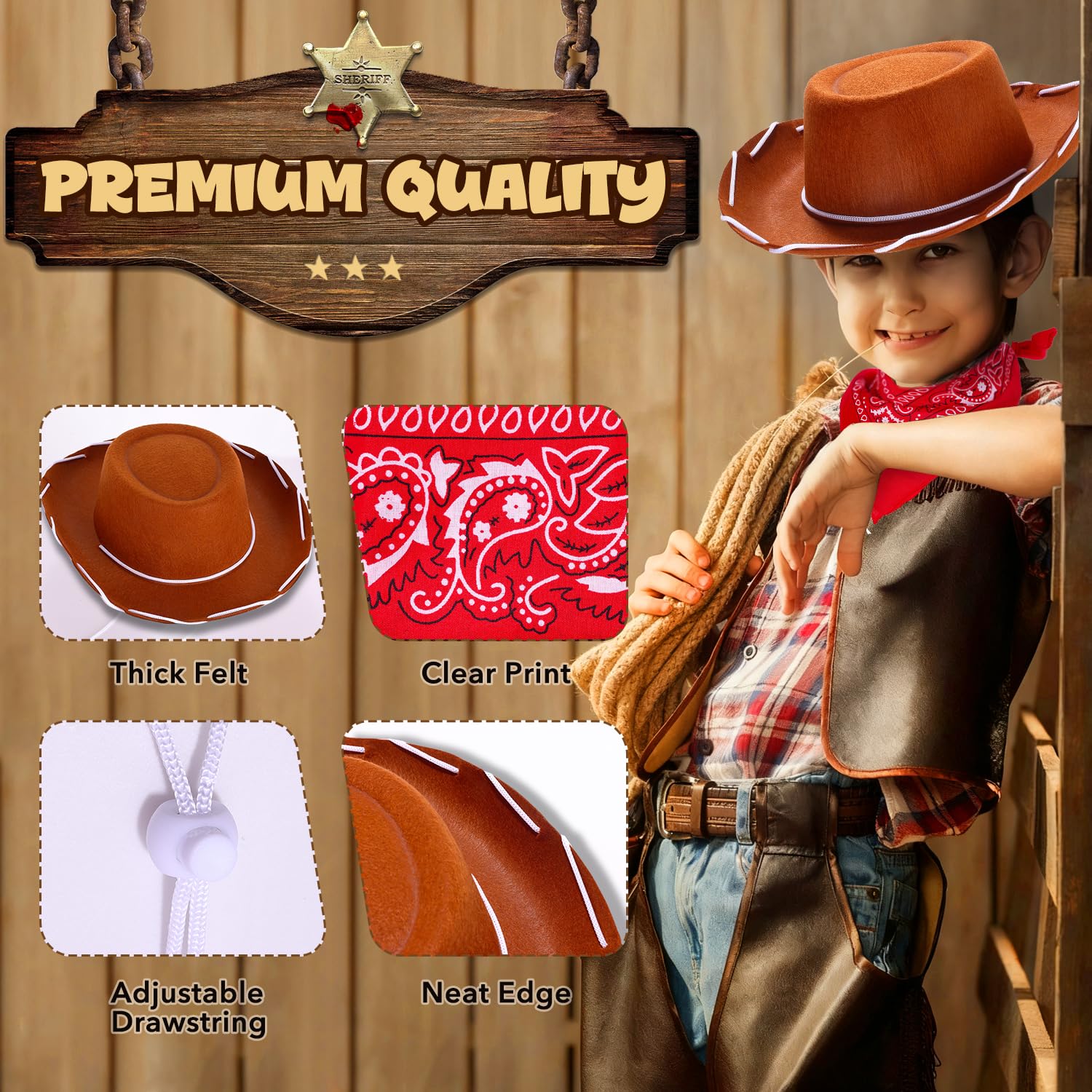 Babelshar adjustable drawstring on toddler hat keeps it secure during play.