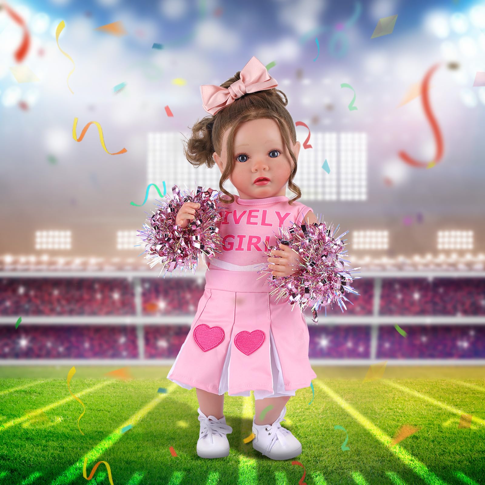 BABESIDE fits 17-22 inch dolls with versatile clothing options.