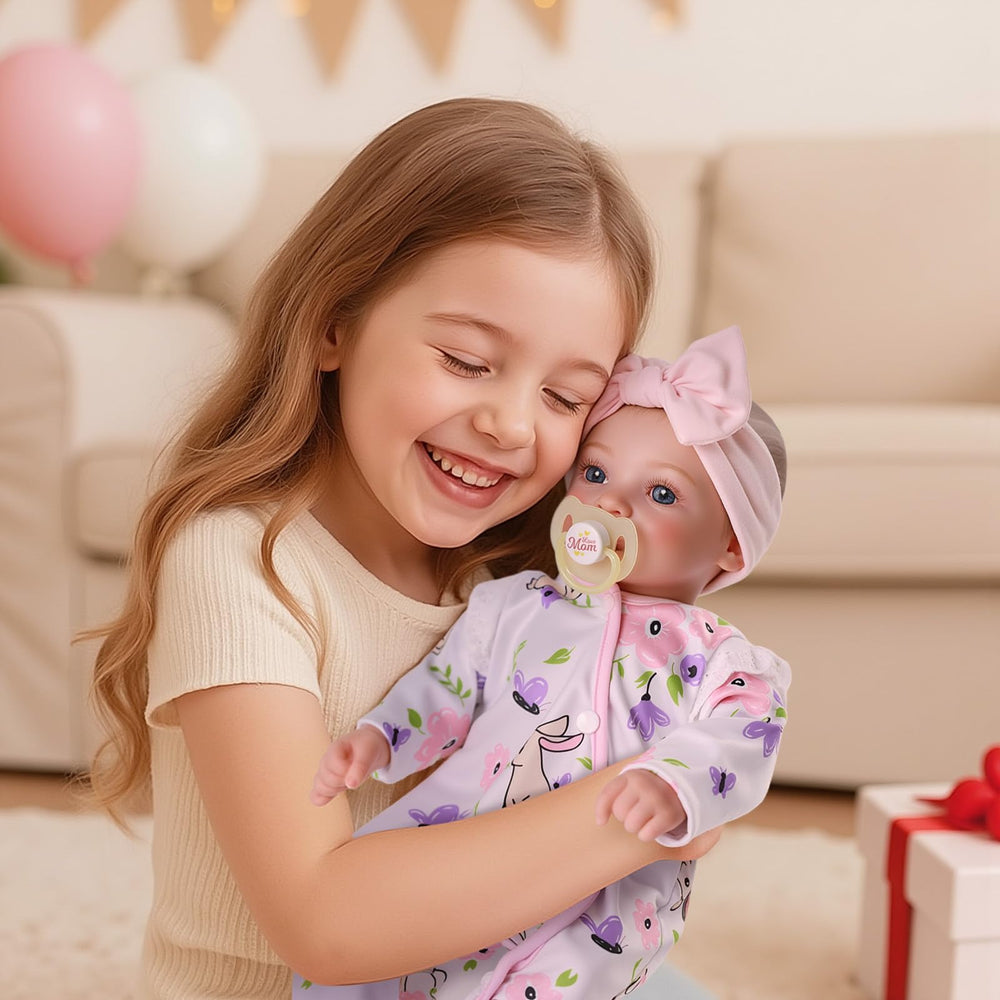 BABESIDE doll with hand-rooted eyelashes adds lifelike charm
