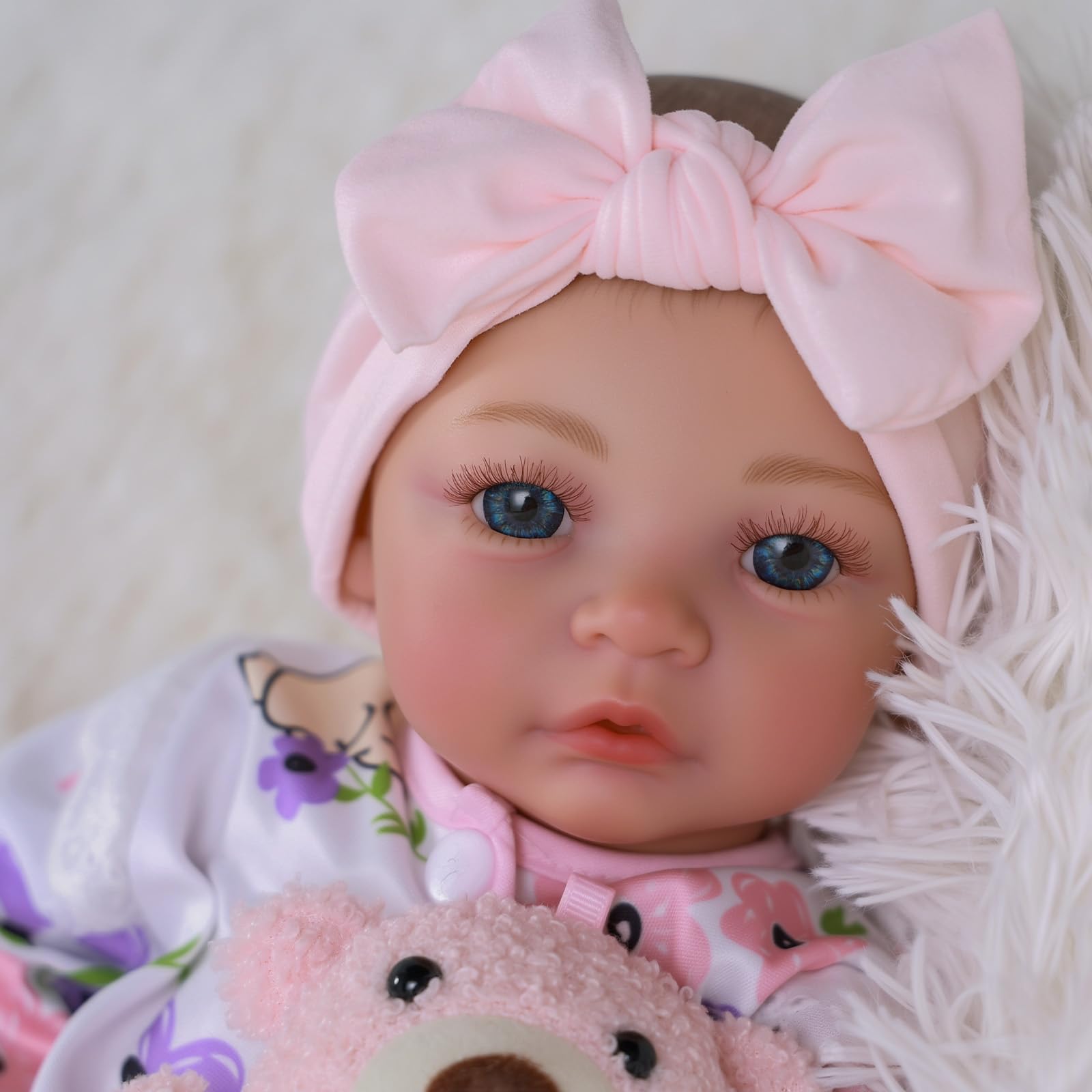 BABESIDE doll hair detail for a natural, realistic look